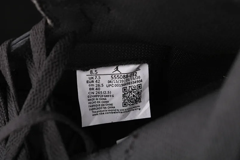 All categories Air Jordan Jordan series basketball shoes Air Jordan 1 High pure original version Air Jordan 1 High OG "Metallic Gold" AJ1 Joe 1 black gold patent leather 555088-032